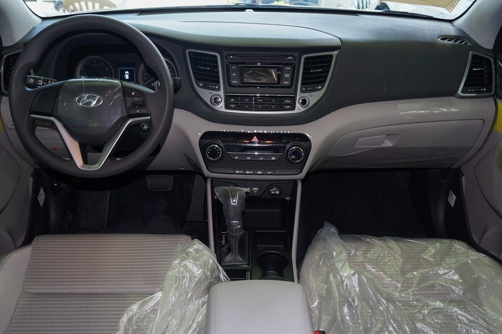 Parte interna del Hyundai Tucson 2018