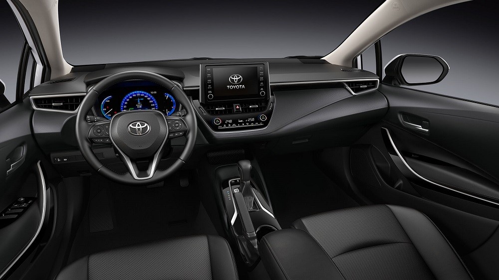 Interfaz del Corolla 2020