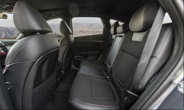 Vista interna de Hyundai Tucson 2022